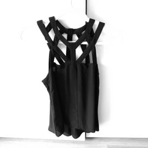 BCBG maxazria blank silk tank - worn twice.